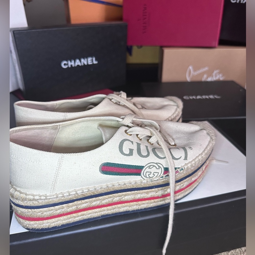 Gucci Platform Espadrilles - image 2
